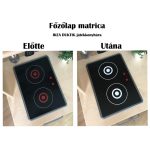 Főzőlap matrica - IKEA Duktig főzőlapra
