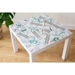 Kígyók és létrák társasjáték matrica - LACK asztalra