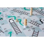 Kígyók és létrák társasjáték matrica - LACK asztalra