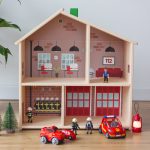 Az én tűzoltóságom matrica - IKEA Flisat babaházra
