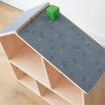 Az én farmom matrica - bézs - IKEA Flisat babaházra