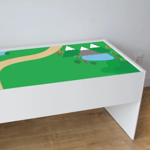 Zöldellő vidék matrica - IKEA Dundra asztalra