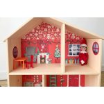 Manólak matrica - IKEA Flisat babaházra