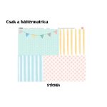 Vattacukor tapéta matrica - IKEA Flisat babaház