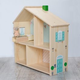 Ablak matricák - menta - IKEA Flisat babaházra