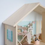 Ablak matricák - menta - IKEA Flisat babaházra