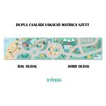Családi vakáció matrica - fehér TROFAST kerethez