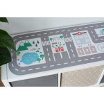 Városi utak - színes matrica - KALLAX polcos elemre