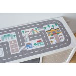 Városi utak - színes matrica - KALLAX polcos elemre