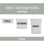 Zsálya pöttyös matrica - Trofast tárolódobozra 