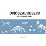 IKEA Kura ágymatrica - fiús dinós kék