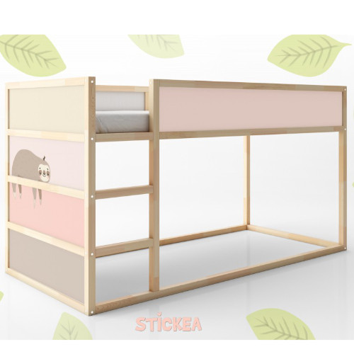 IKEA Kura ágymatrica - lányos lajhár