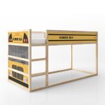 IKEA Kura ágymatrica - Iskolabusz