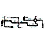 Autópálya matrica - KALLAX vagy bármilyen bútorra - nagy csomag