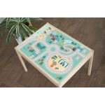 Családi vakáció matrica - IKEA Lätt asztalra