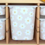 Virágos matrica -  Trofast tárolódobozra