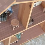 Álomház padlómatrica - IKEA Flisat babaházra 
