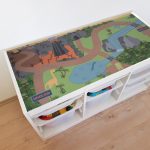 Dinoland - fehér TROFAST kerethez