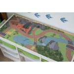 Dinoland - fehér TROFAST kerethez