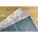 Rózsabézs tetőcserép matrica - IKEA Flisat babaházra 