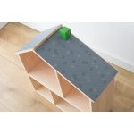 Sötétszürke tetőcserép matrica - IKEA Flisat babaházra 