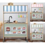 Cukrászda matrica - választható napellenzővel - IKEA Duktig konyhára