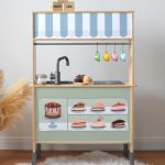 Cukrászda matrica - választható napellenzővel - IKEA Duktig konyhára