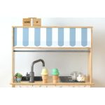 Cukrászda matrica - választható napellenzővel - IKEA Duktig konyhára