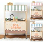 Fagyis stand matrica - választható napellenzővel - IKEA Duktig konyhára