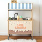 Fagyis stand matrica - választható napellenzővel - IKEA Duktig konyhára