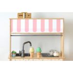 Fagyis stand matrica - választható napellenzővel - IKEA Duktig konyhára